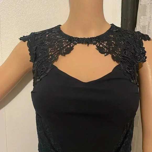 Lipsy navy sequin bodycon dress 12.flute hen lace evening - Picture 9 of 16